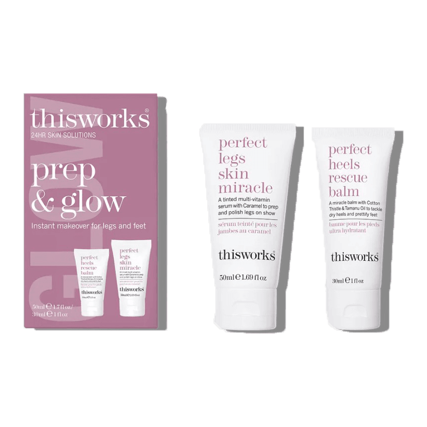 Prep And Glow Kit Contains