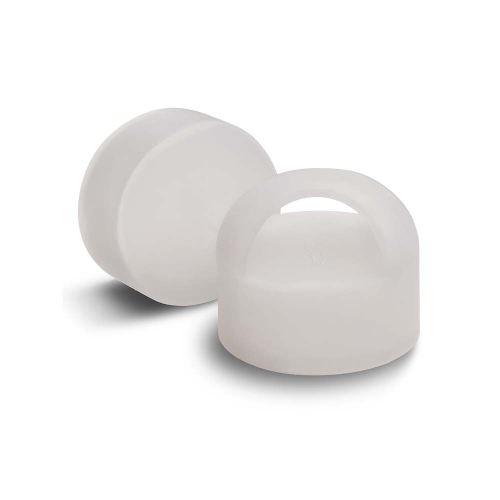 Loop Crystal Water Bottle Caps - Cloud White