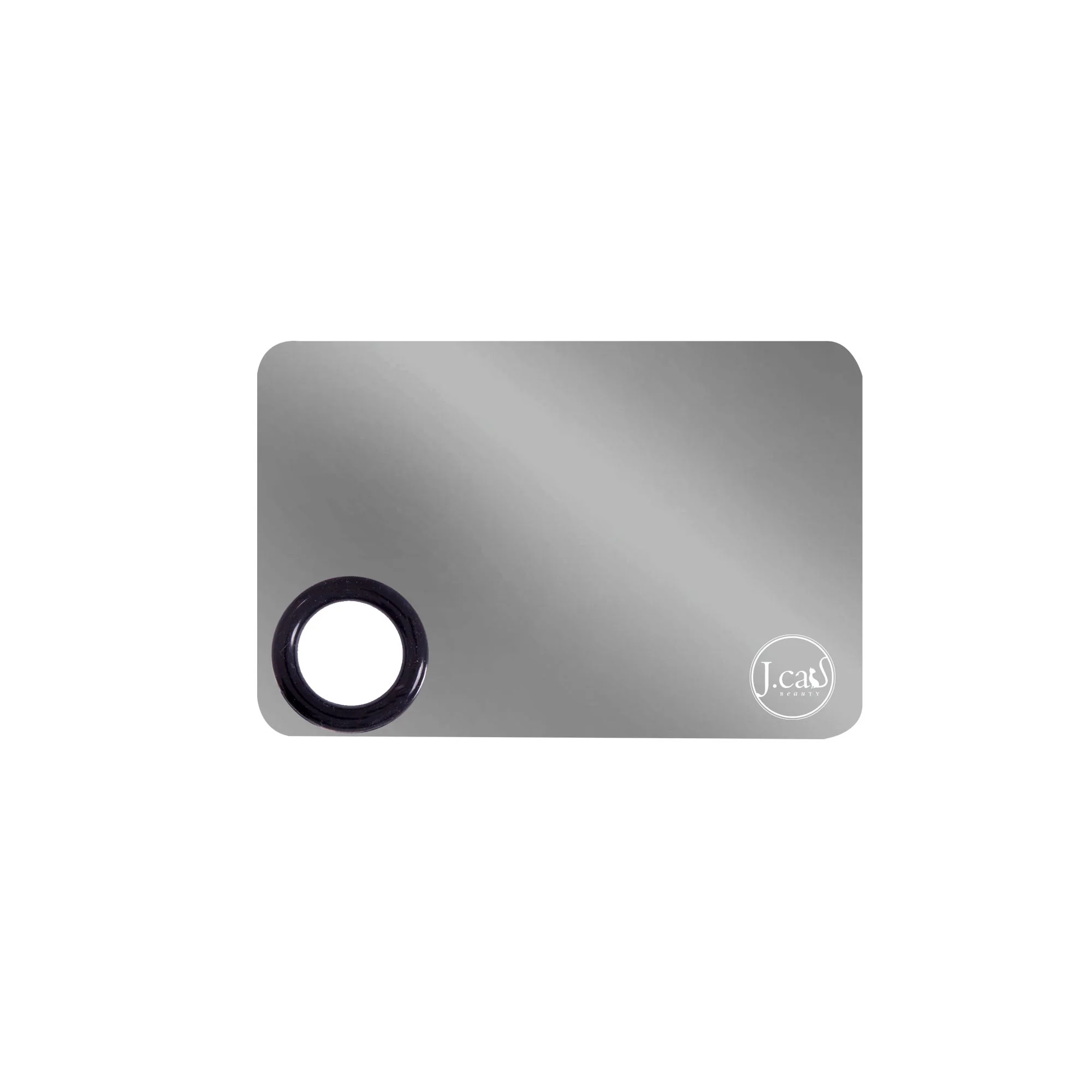 BR43_Pro Makeup Mixing Metal Palette - Small Rectangle