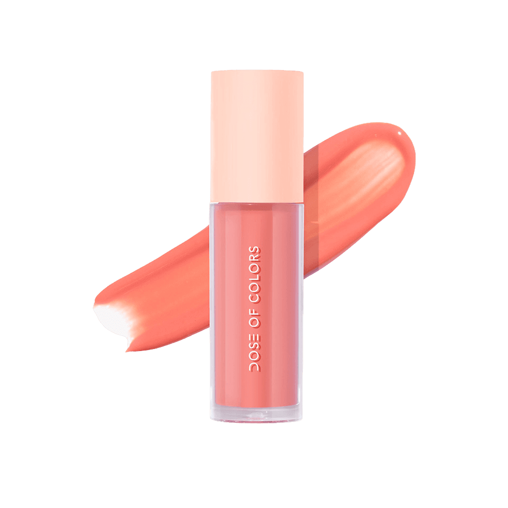 Hint Of Tint Lip Oil - Pretty Fun - Pink Peach