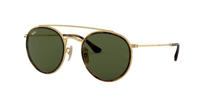 Round Double Bridge Sunglasses - Rb3647n