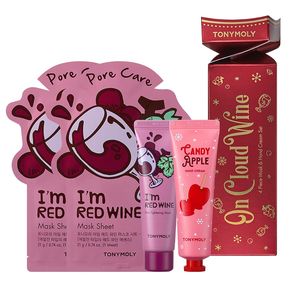 Cloud Wine Red Wine Skincare Set