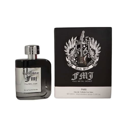 Full Metal Jacket Rock Star Cologne for Men - Eau de Toilette Spray 3.3 oz